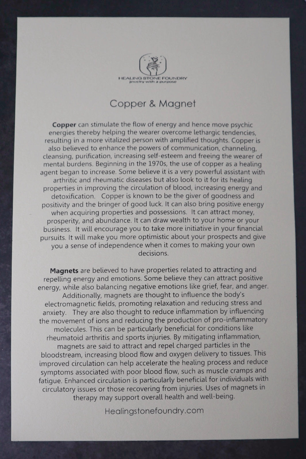 Copper & Magnet