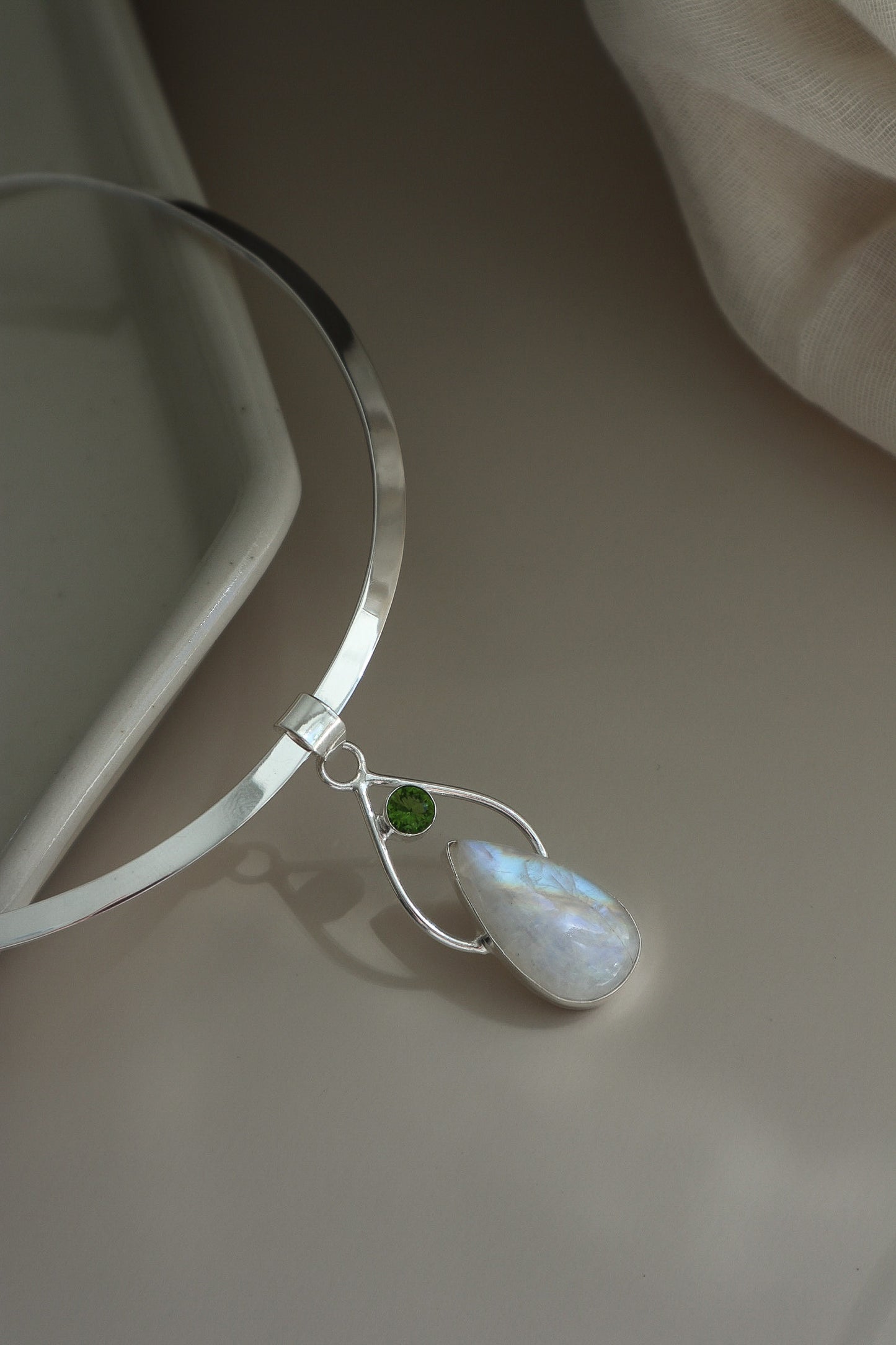 Moonstone & Peridot