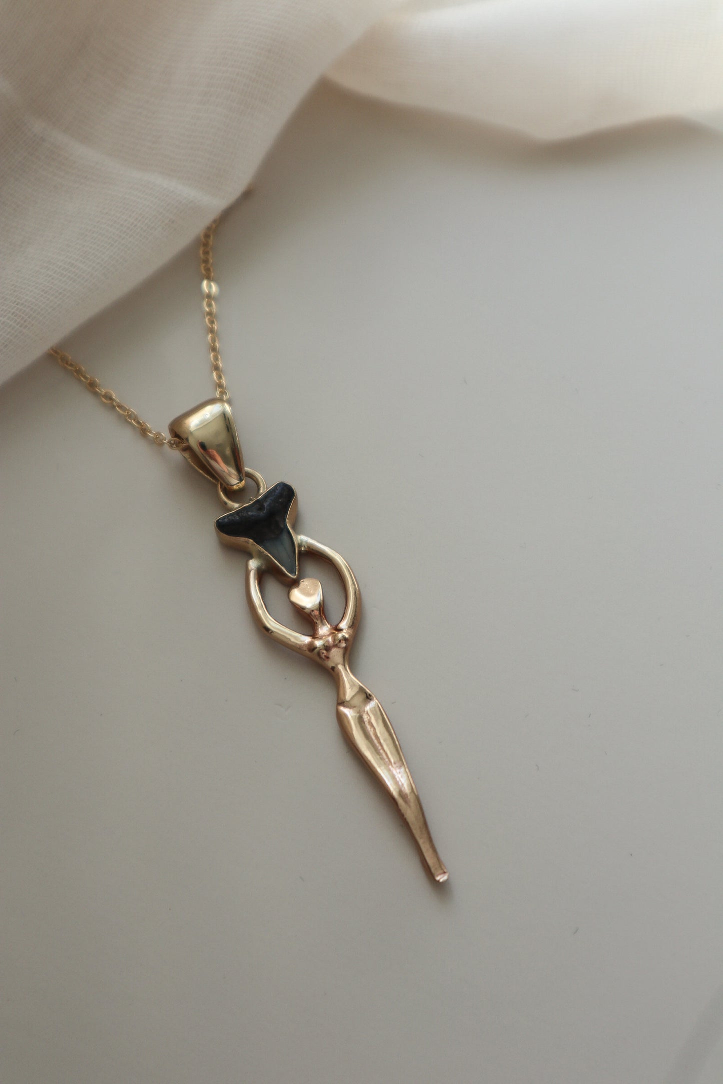 The Goddess - Fossilized Shark Tooth