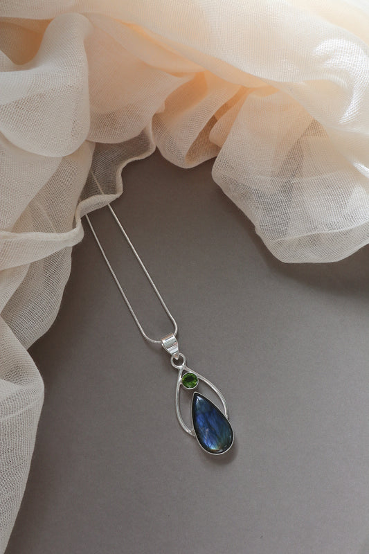 Labradorite & Peridot