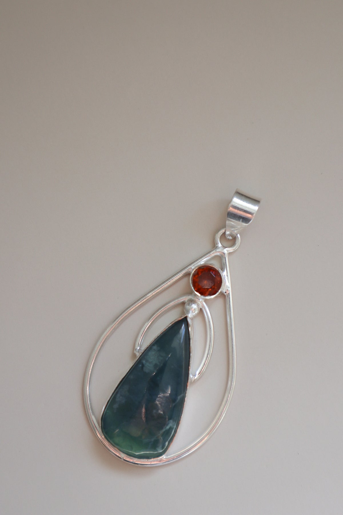 Nephrite Jade & Citrine