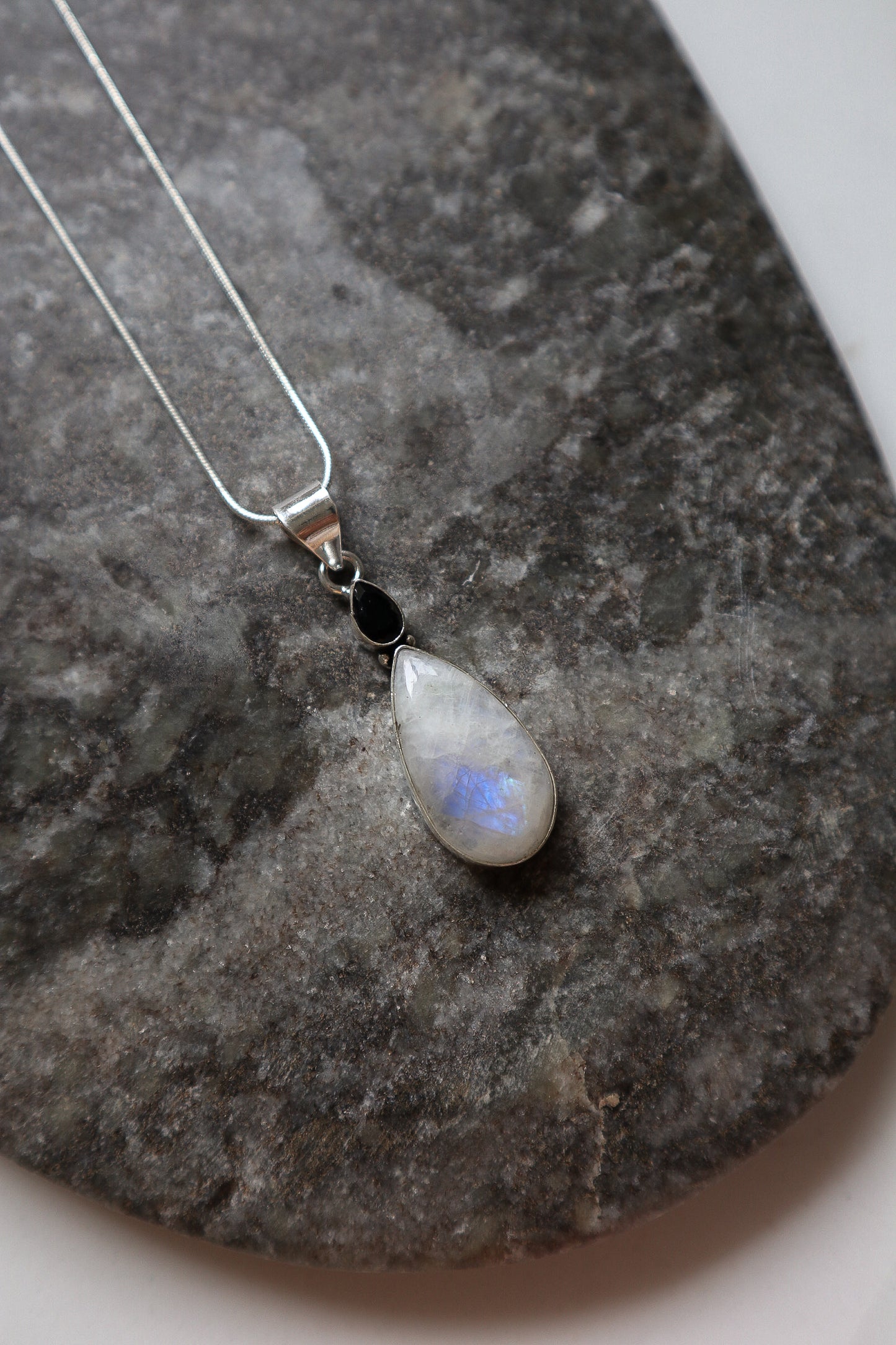 Moonstone & Black Onyx