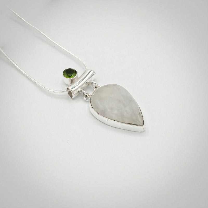 Moonstone & Peridot