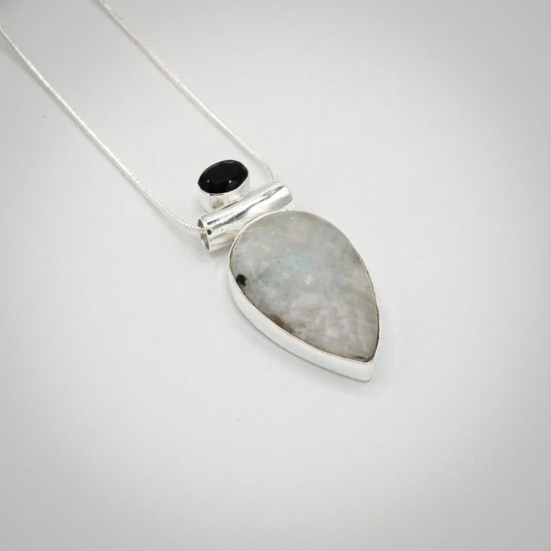 Moonstone & Black Onyx