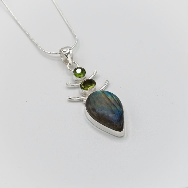 Labradorite & Peridot