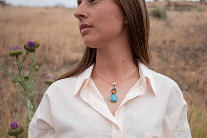 Turquoise in Copper