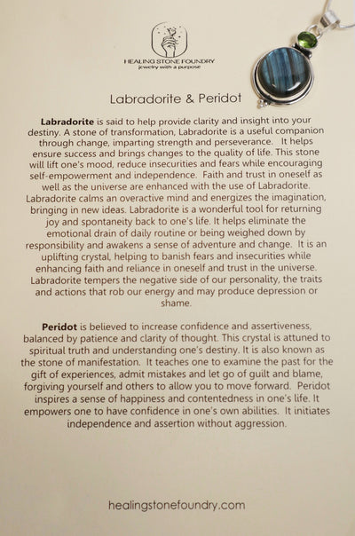 Labradorite & Peridot