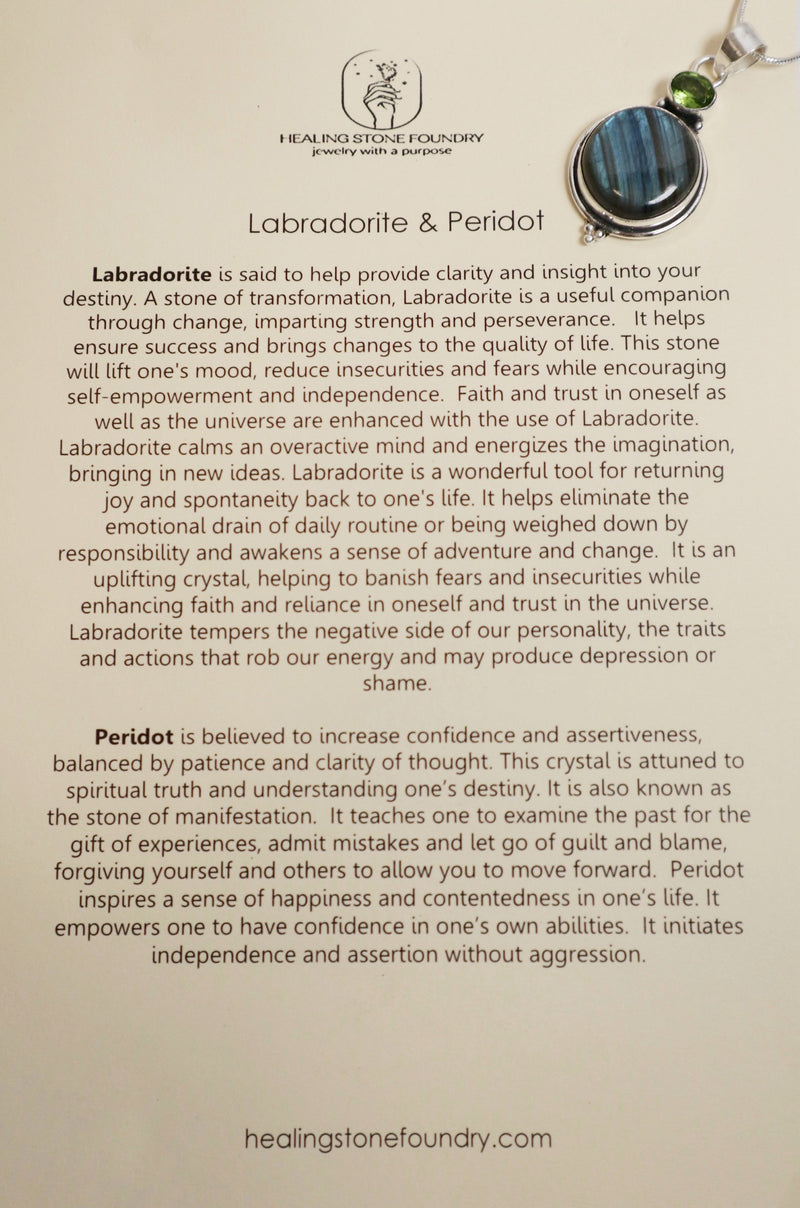 Labradorite & Peridot