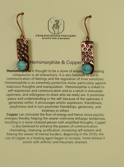 Hemimorphite & Copper
