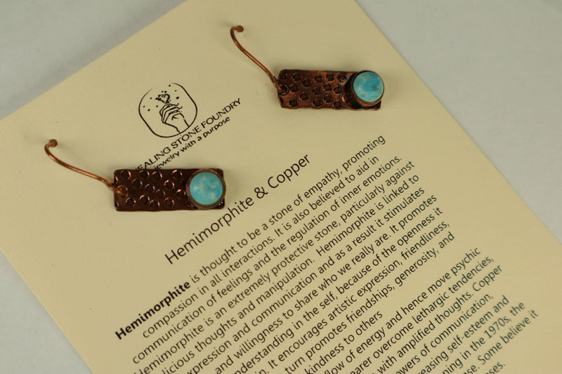 Hemimorphite & Copper