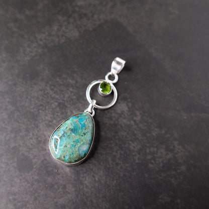 Chrysocolla & Peridot