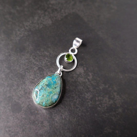 Chrysocolla & Peridot