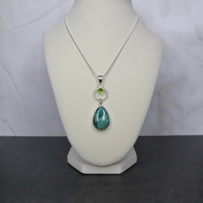 Chrysocolla & Peridot