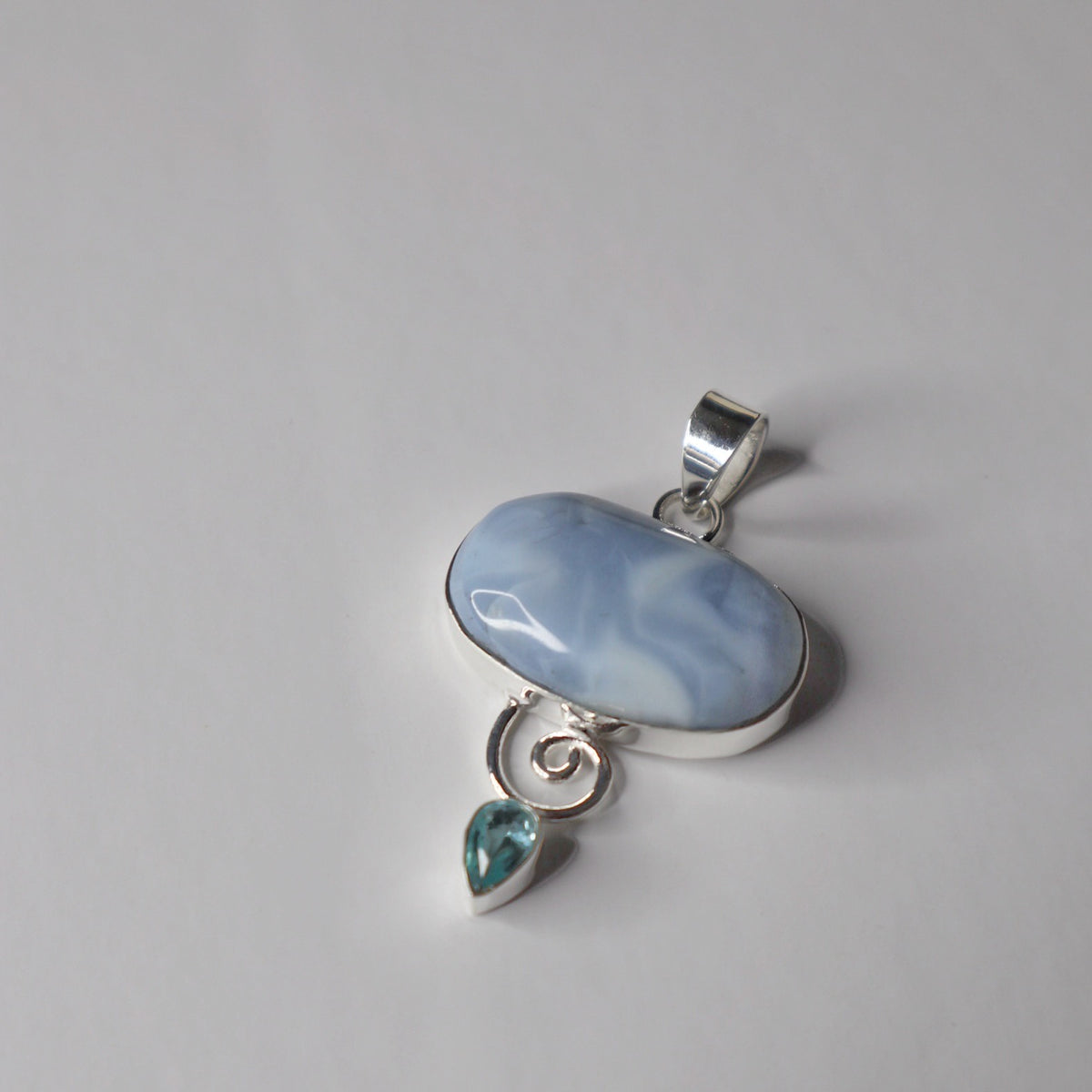 Owyhee Opal & Blue Topaz