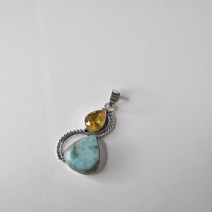 Larimar & Citrine