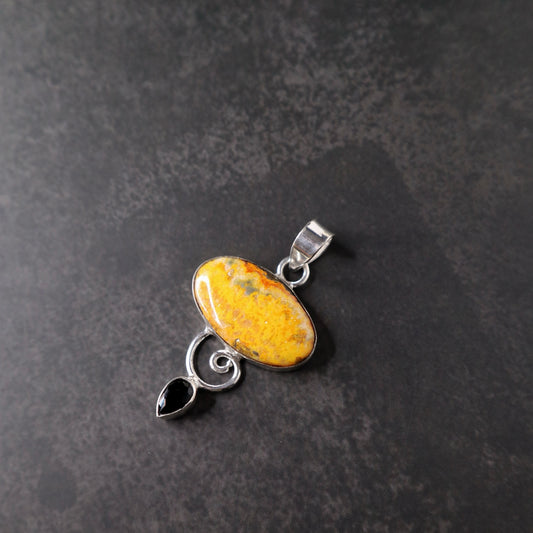Bumble Bee Jasper & Black Onyx