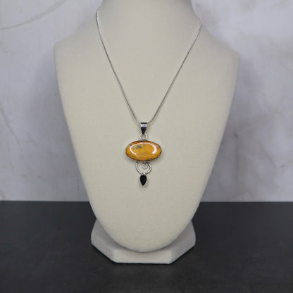 Bumble Bee Jasper & Black Onyx