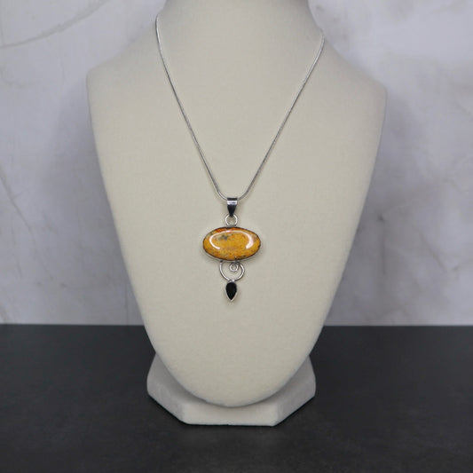 Bumble Bee Jasper & Black Onyx