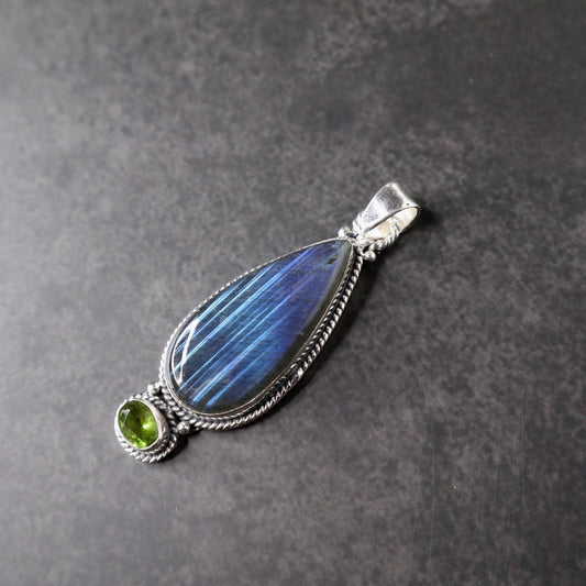 Labradorite & Peridot