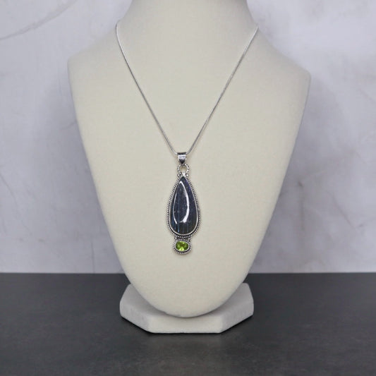 Labradorite & Peridot