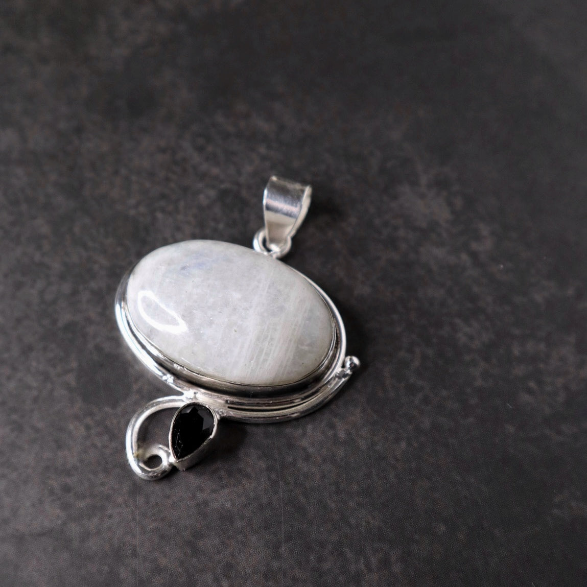 Moonstone & Black Onyx