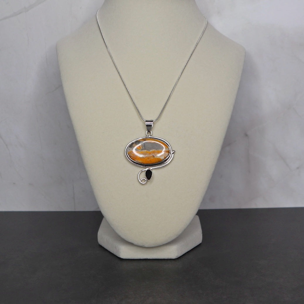 Bumble Bee Jasper & Black Onyx