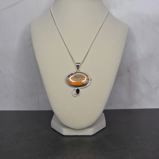 Bumble Bee Jasper & Black Onyx