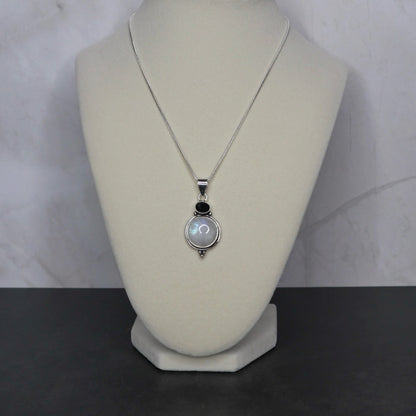 Moonstone & Black Onyx