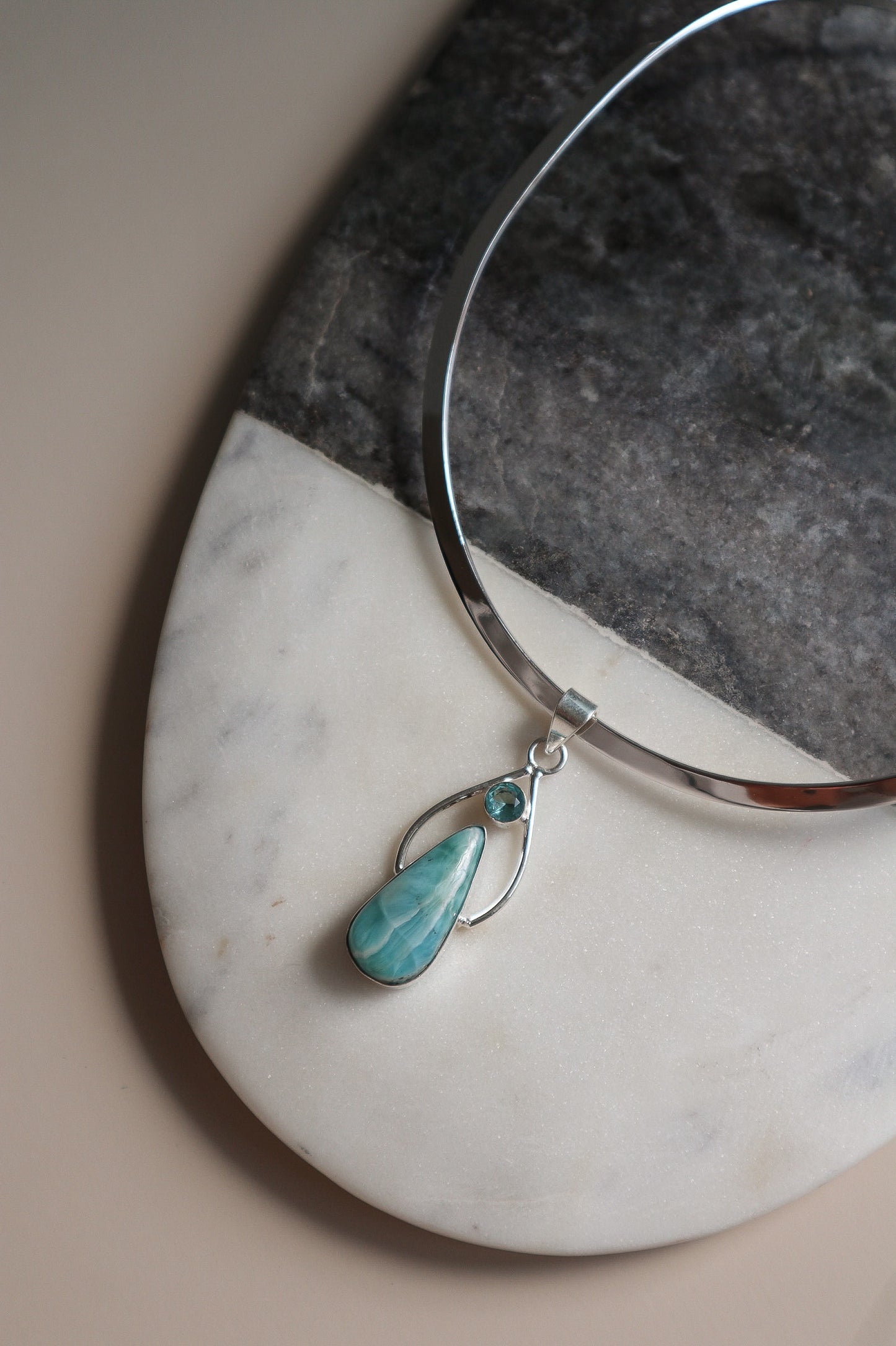 Larimar & Blue Topaz