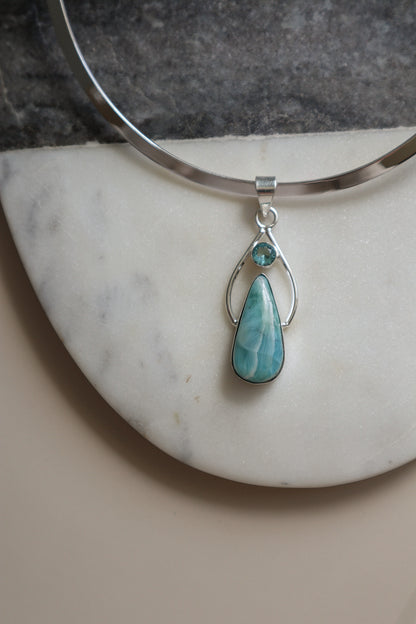 Larimar & Blue Topaz