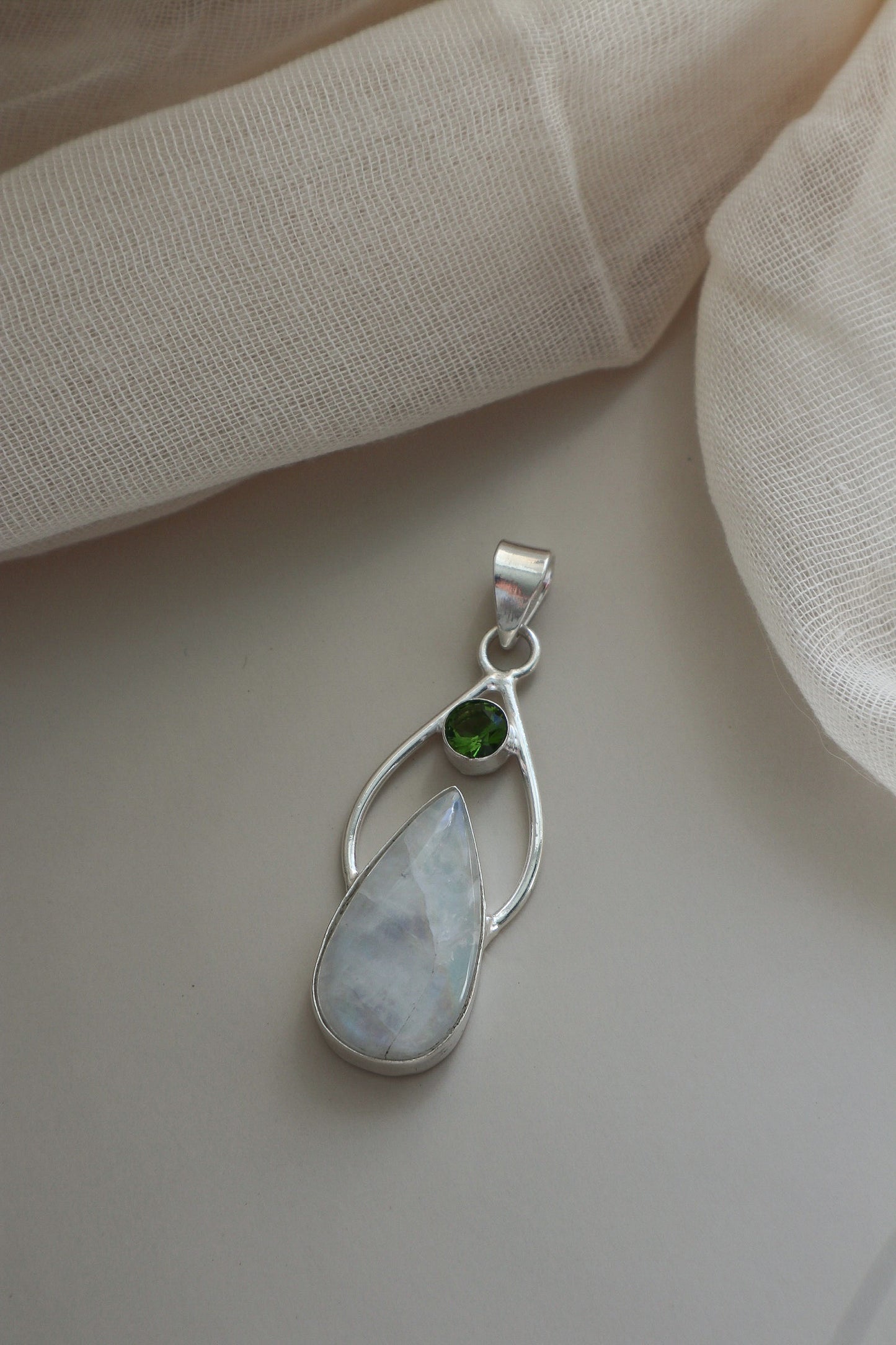 Moonstone & Peridot