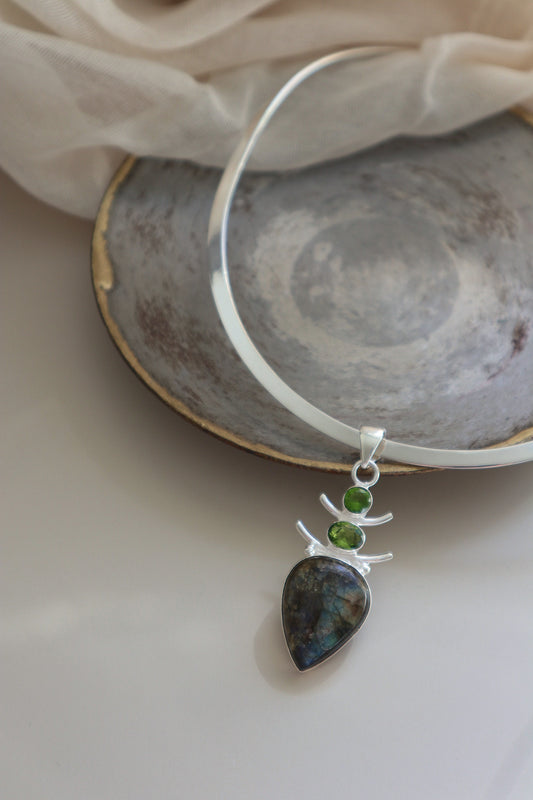 Labradorite & Peridot