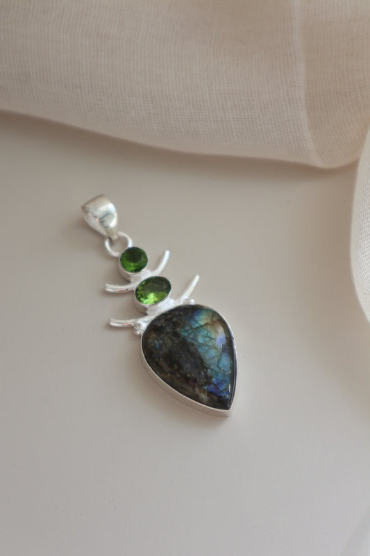 Labradorite & Peridot