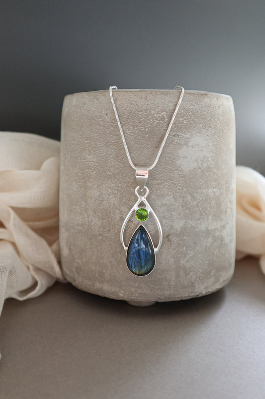 Labradorite & Peridot