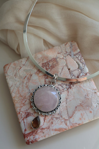 Rose Quartz & Morganite