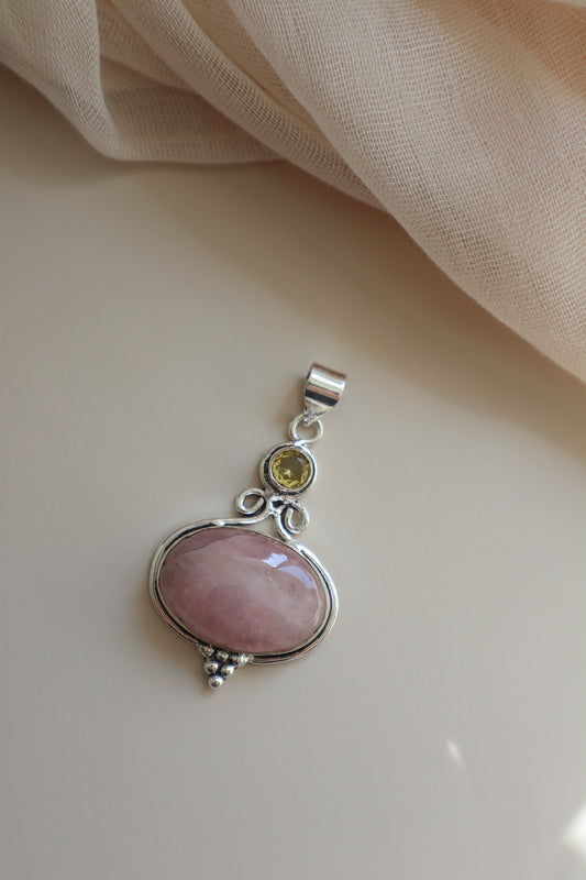 Rose Quartz & Citrine