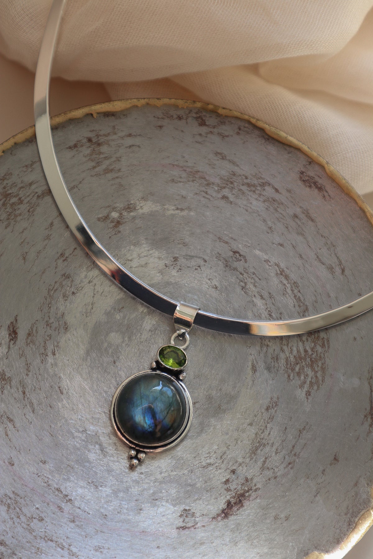 Labradorite & Peridot