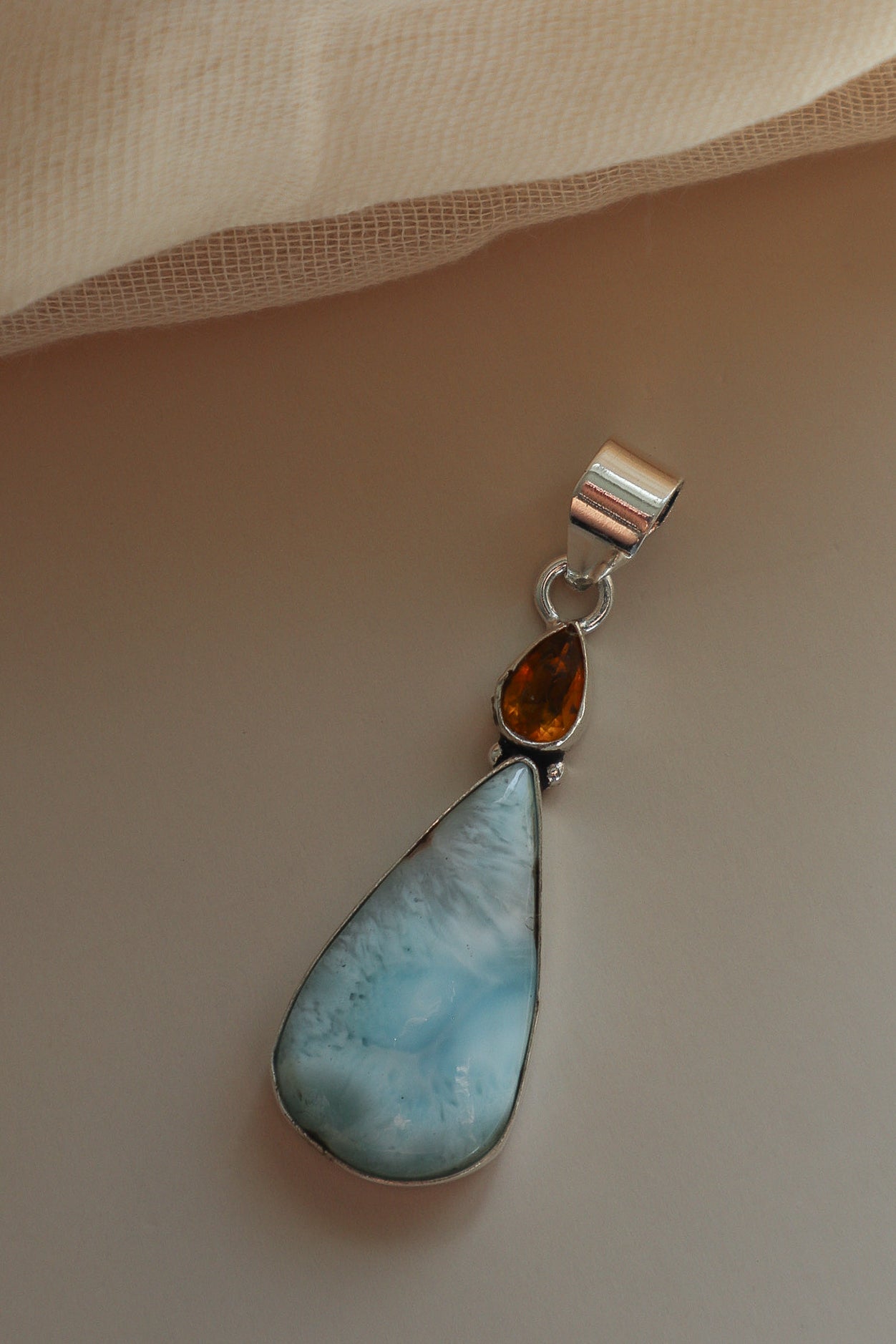 Larimar & Citrine
