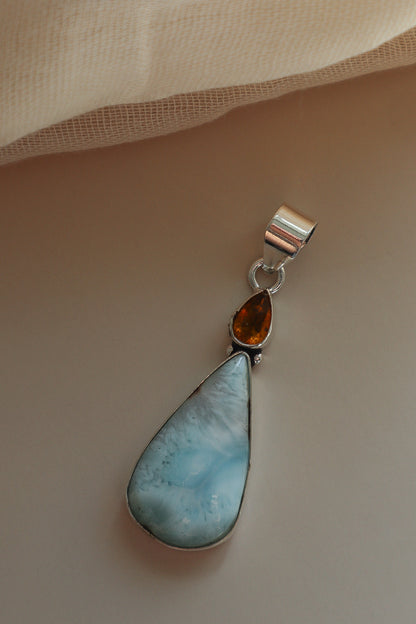 Larimar & Citrine