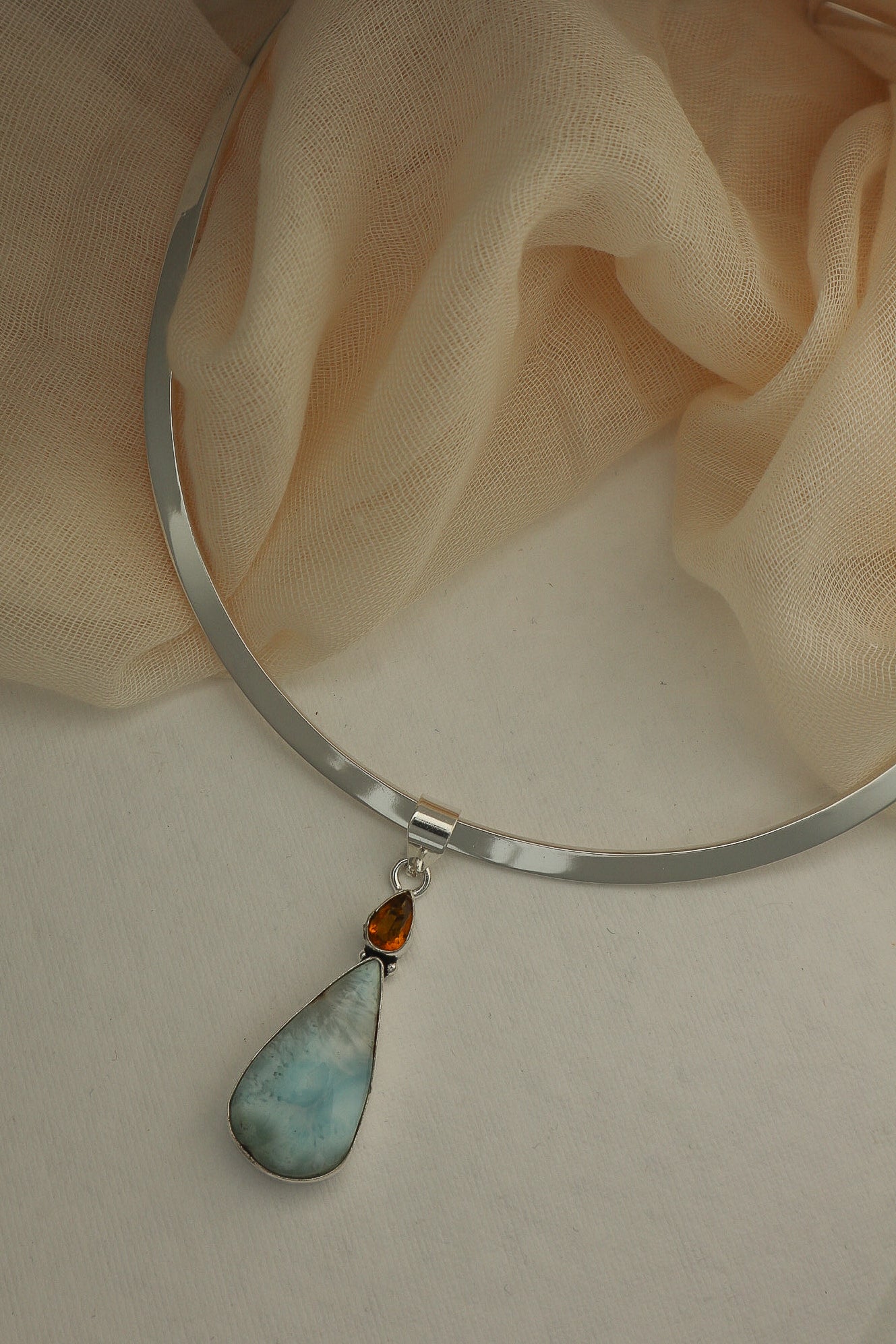 Larimar & Citrine