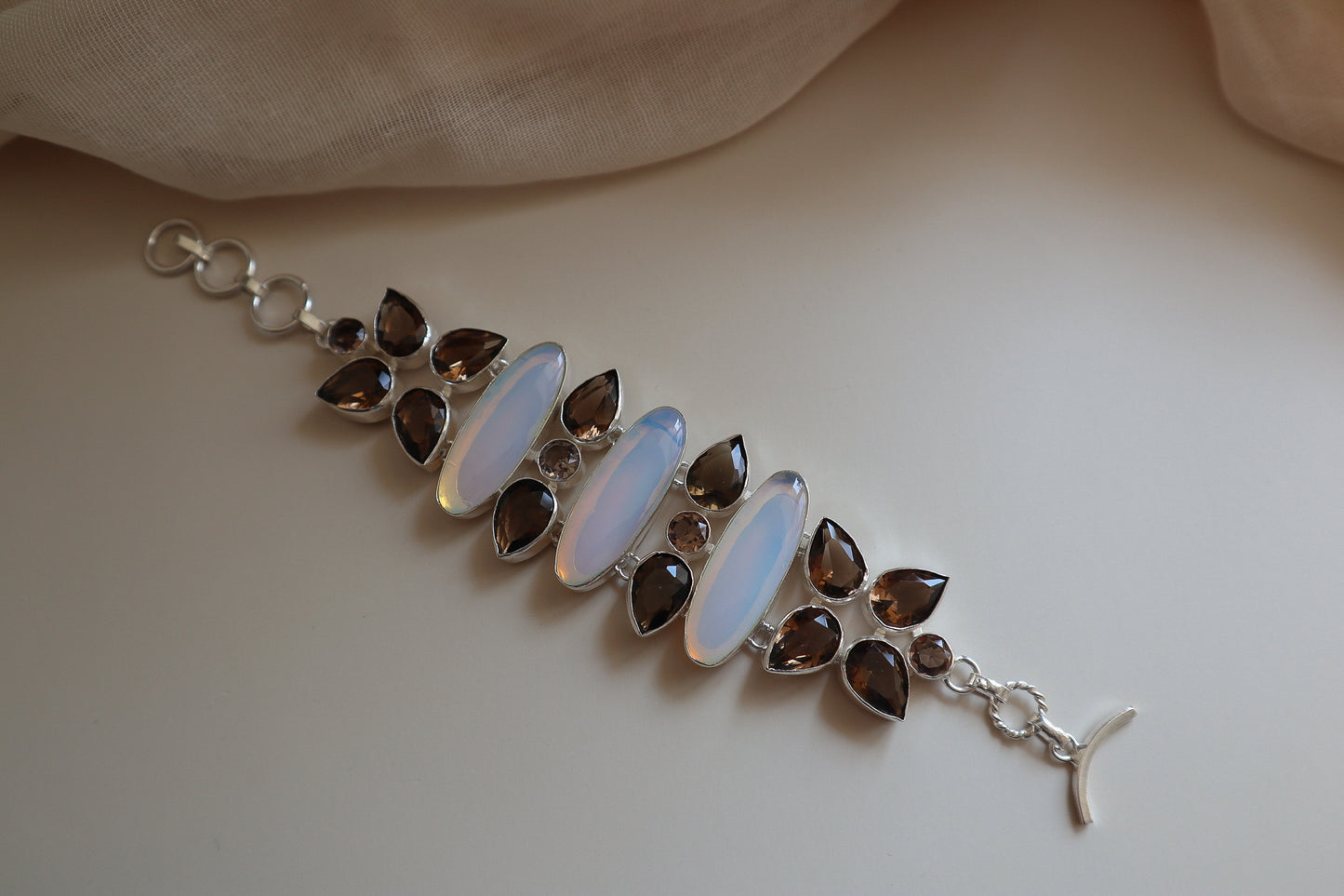 Opalite & Smoky Quartz