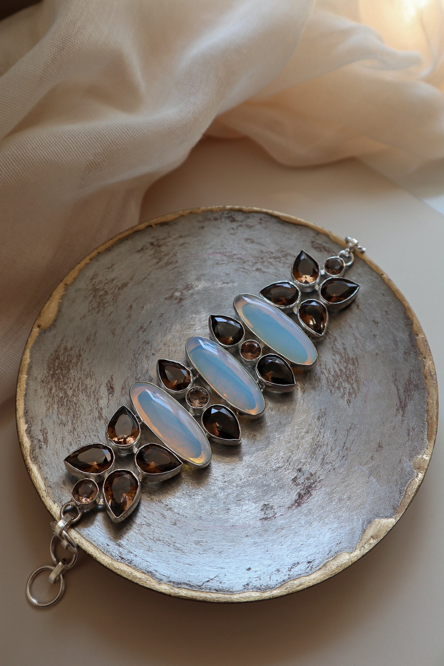 Opalite & Smoky Quartz