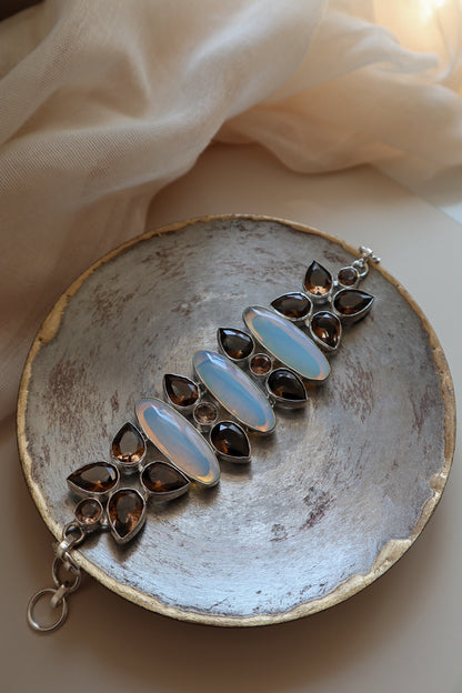 Opalite & Smoky Quartz