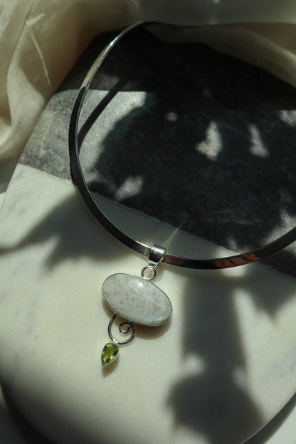 Moonstone & Peridot