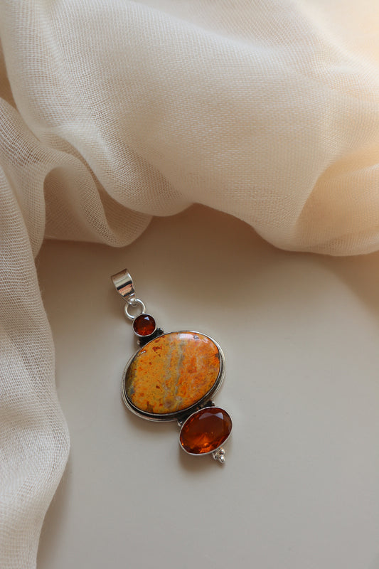 Bumble Bee Jasper & Honey Topaz