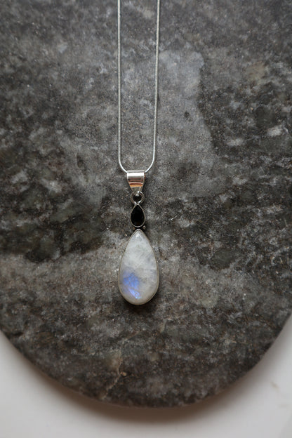 Moonstone & Black Onyx