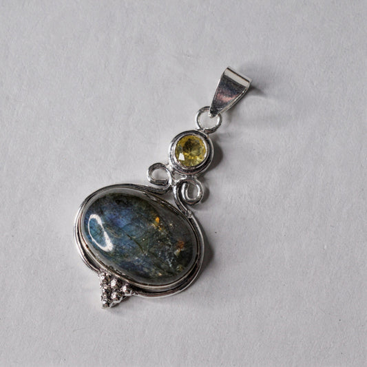 Labradorite & Citrine