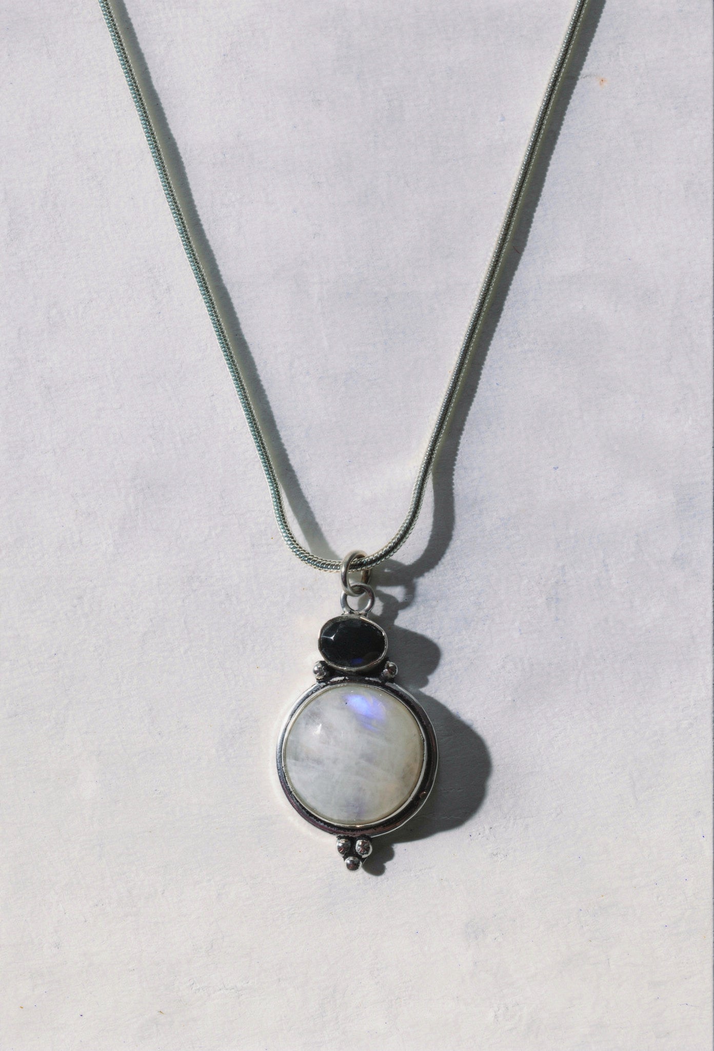 Moonstone & Black Onyx