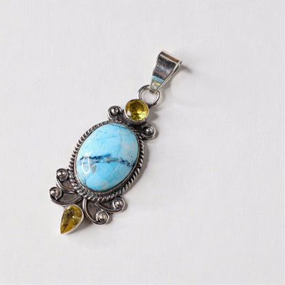 Turquoise & Citrine